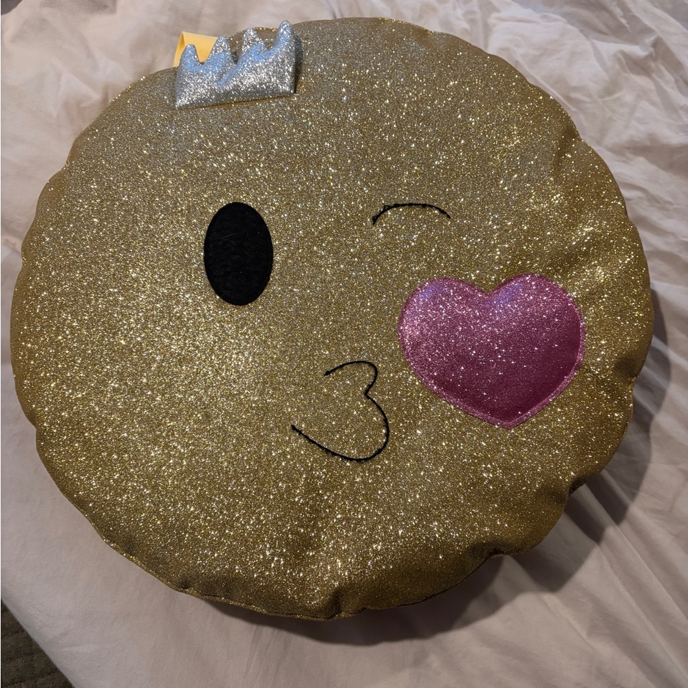 Pottery Barn Kids Gold Emoji Costume